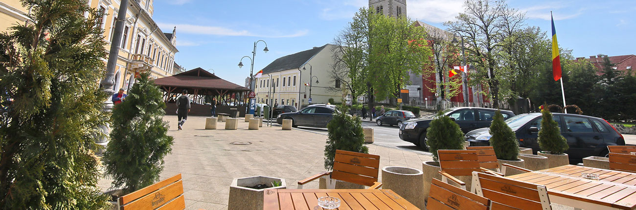 Revitalizarea spațiului centrului pietonal din Centrul Istoric al municipiului Turda, construire Autobază și amenajare Park and Ride